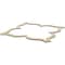 Ekena Millwork 66 56W x 66 56H x 38T Large May Decorative Fretwork Wood Ceiling Panels, Birch CELW67X67X0375MAYBI - alternate 8